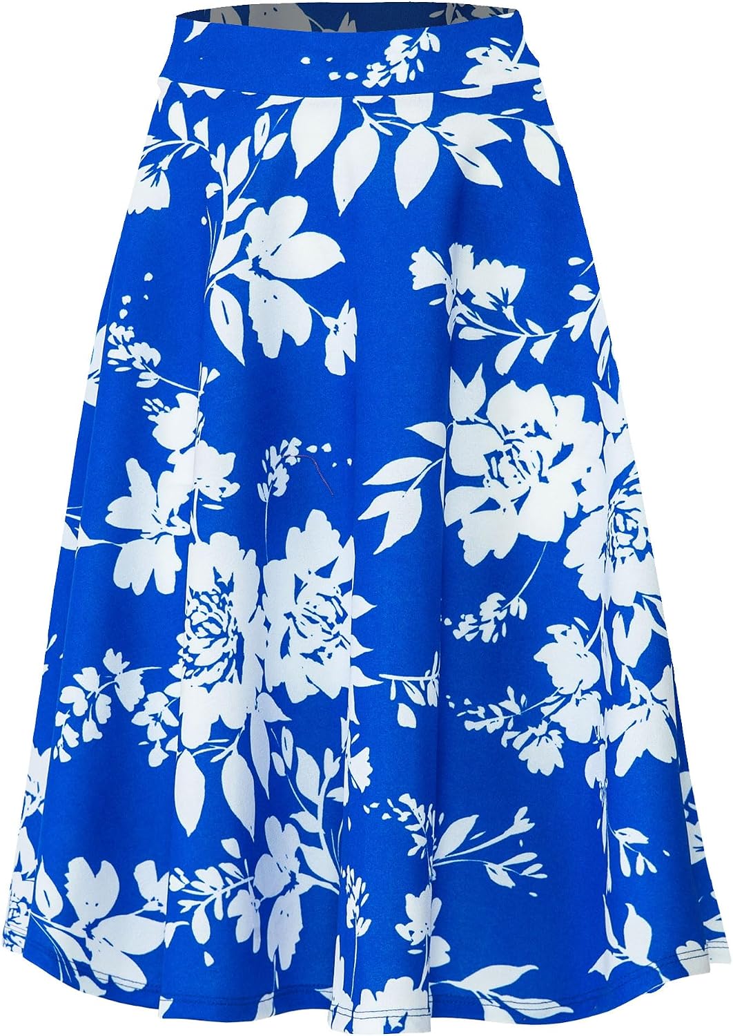 SSOULM stretch high-waist A-line midi skirt, photo 11 of 21