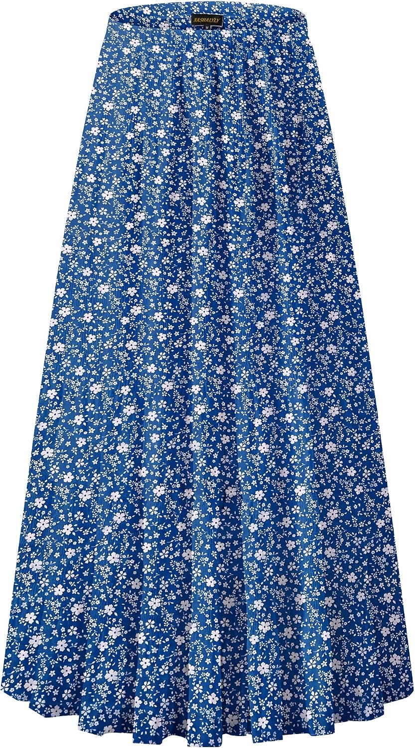 NASHALYLY pleated chiffon A-line maxi skirt, photo 13 of 54